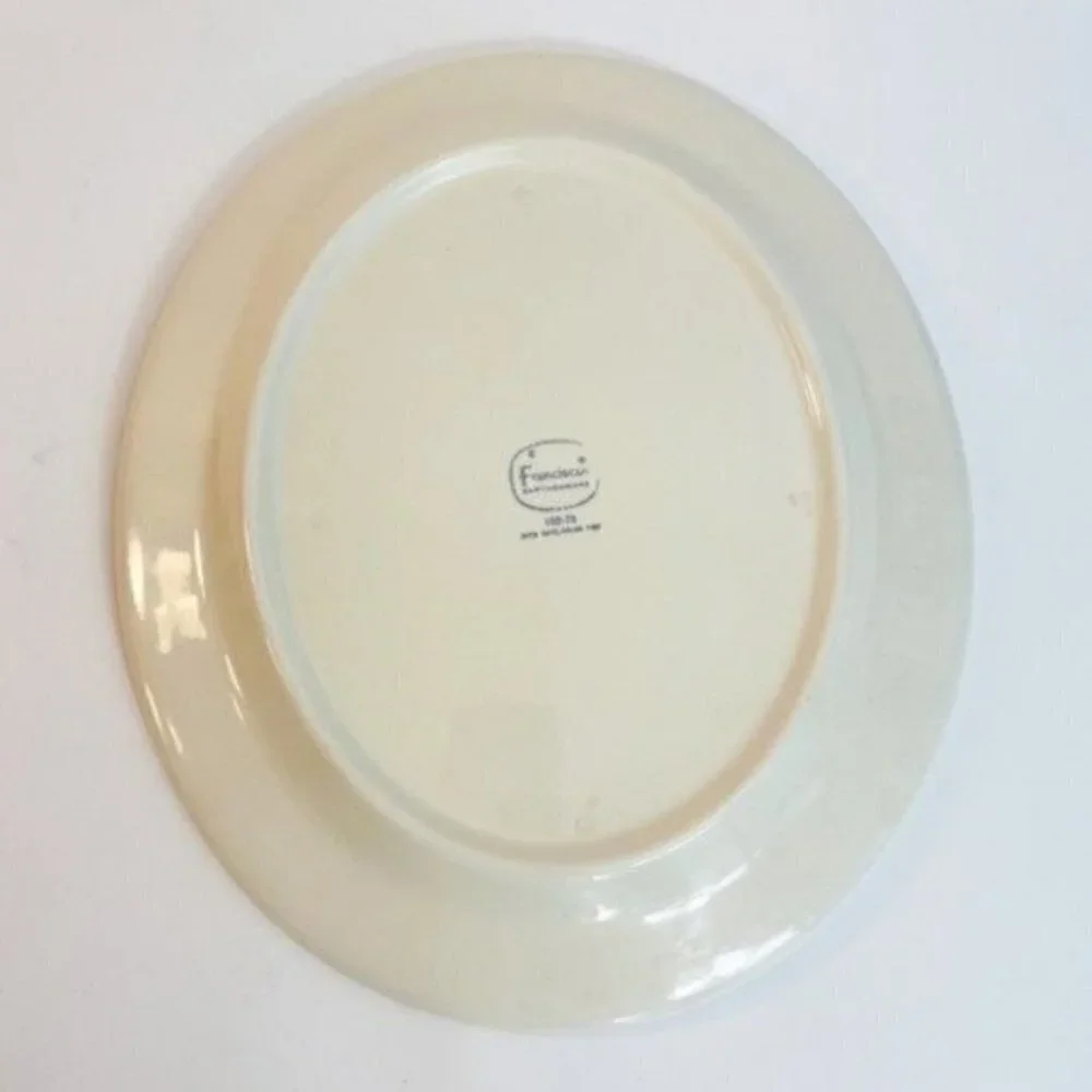 Vintage 1970 Franciscan Sundance Earthenware 102-73 Oval serving Platter 13.5